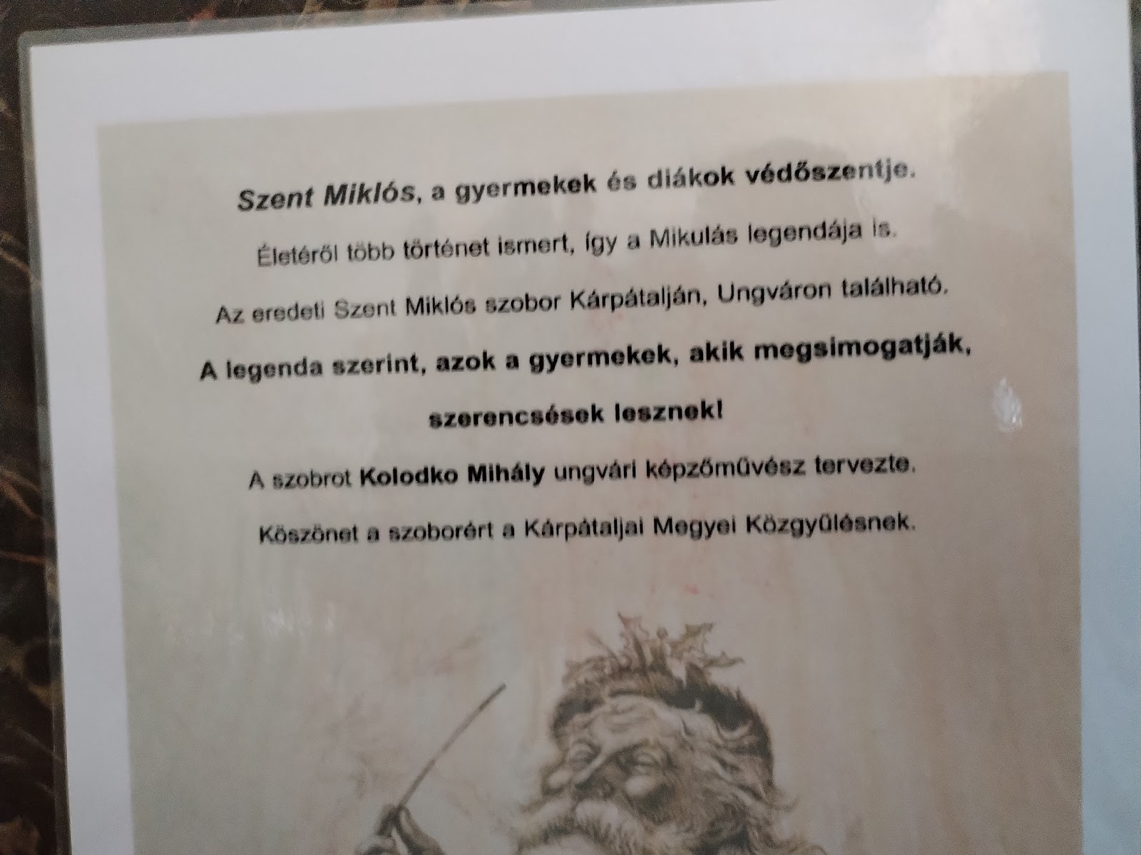 Szerencsehozó Szent Miklós (mikulás)